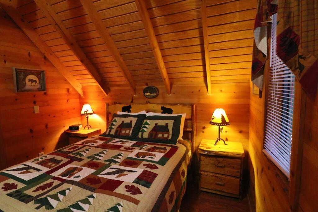 Cute Updated Mountain Cabin Fireplace #3 Хелен Экстерьер фото